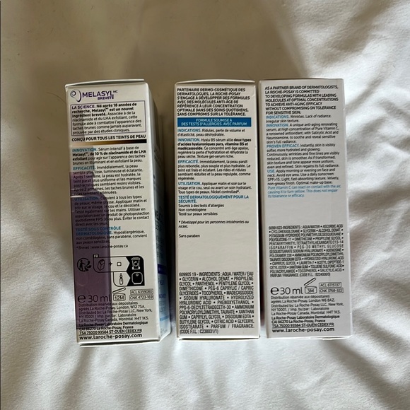 Skincare Serum Set - White, Blue, Orange, Purple - Picture 7 of 7